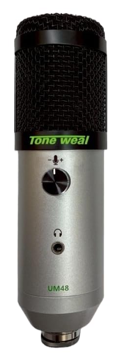 ToneWeal UM48 USB Condenser Gray Microphone,