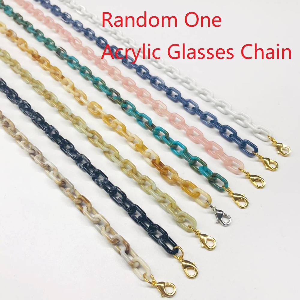

Teamer Leopard Acrylic Chain for Mask Lanyard Glasses Chain Sunglasses Straps Mask Necklace Women Men Neck Holder Rope Strap