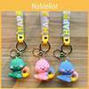 Adorable Silicone Cartoon Dinosaur Keychain For Car Keys And Accessories
