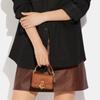 Coach Tabby 13 Multi-Functional Pocket Smooth Leather Shoulder Crossbody Mini Bag Women Bags Brown CC483-B4NP6