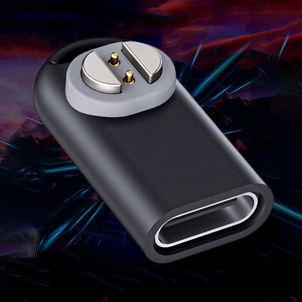 1 PC Magnetic Charging Adapter Magnetic Earphone USB Type C Charging Adapter for Haylou PurFree BC01 Headphones