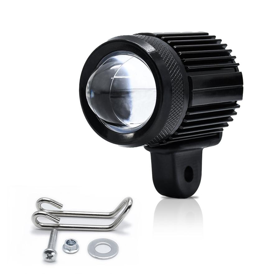Pair 60W 6000LM Motorcycle ATV LED Headlight Spotlight Flashing Lamp Waterproof
