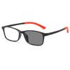 Ultra Light TR90 Photochromic Reading Glasses Sports Style Anti Slip and Anti Blue Light Glasses Outdoor Cycling Sun Protection