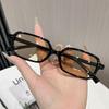 New Wanghong Small Frame Sunglasses: Unisex Korean-Japanese Style, Personalized Square Design, Ultra-Light for Driving and Night Vision