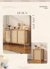 Multi-layer Bamboo Storage Cabinet for Bedroom: Toy and Clothes Organizer, Drawer and Shelf Unit