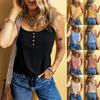 2025 Spring/Autumn European & American Women's Digital Print V-neck Fashion T-shirt