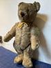 [USED] Vintage Teddy Bear, 52cm, Cries from Belly, Moves Limbs, Yellow Ribbon Intact