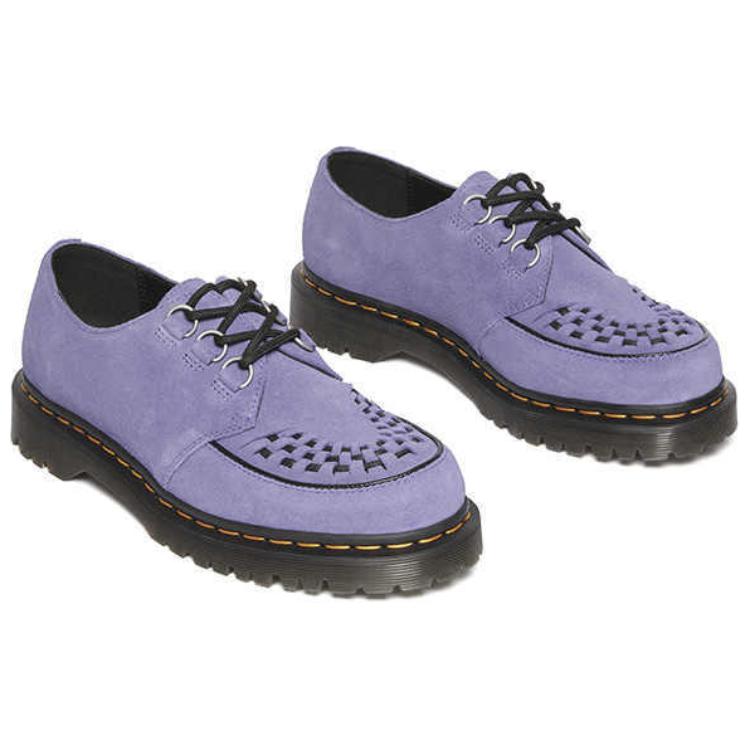 Dr. Martens Originals Ramsey Comfortable Versatile Low-Top Casual Shoes Unisex Casual Shoes Purple 40572500
