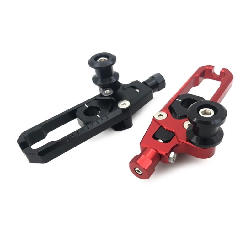 Precisions Motorbike Chain Adjusters Aluminum Alloy Chain Tensioners Enhances Your Riding Experience for XSR155/ MT15