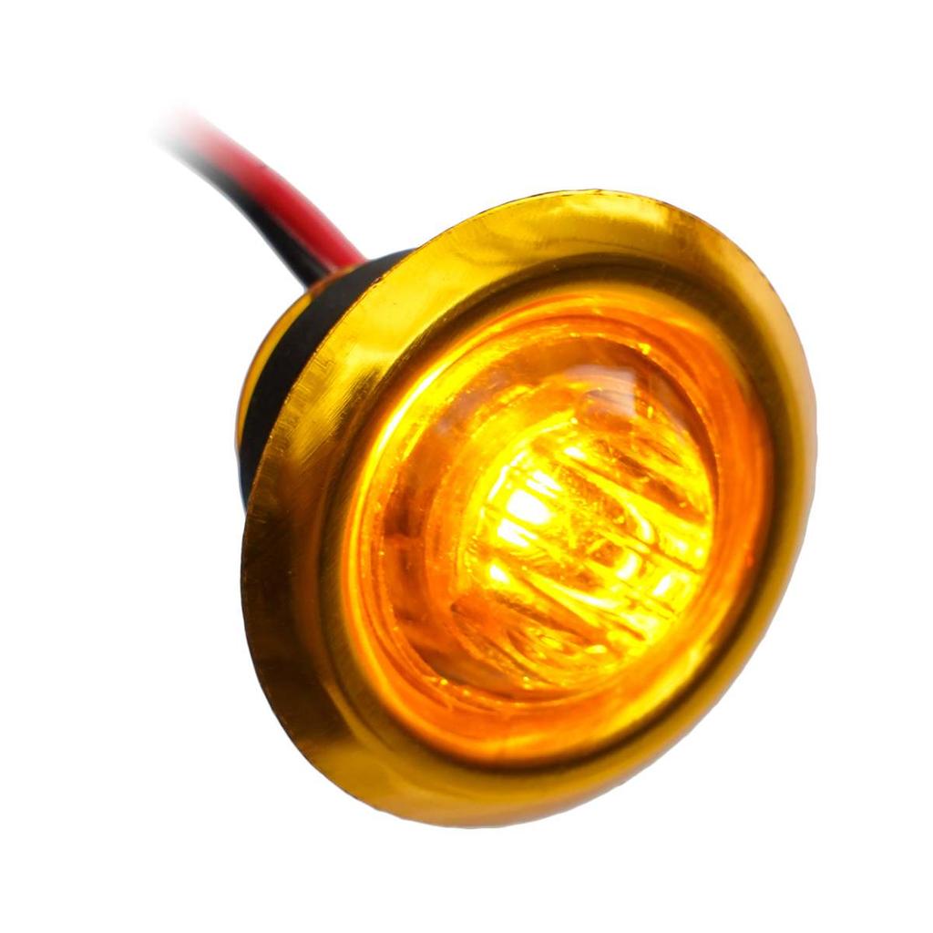 12V 24V LED Side Marker Light Auto Trucks Lorry Trailer Bus Tail Brake Lamp Car Warning Lamp Turn Signal Indicator Lighting
