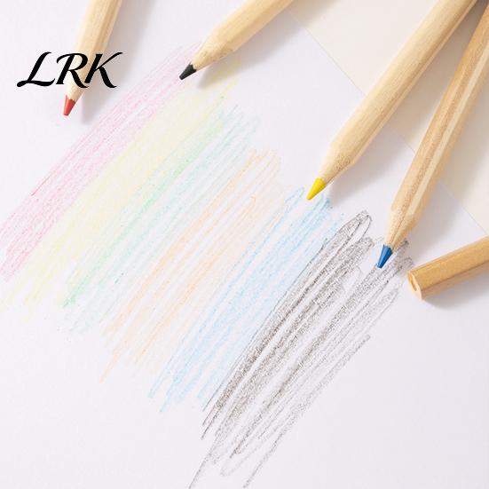 Smooth Sharpening Pencils 12PCS Colored for Kids, Bright Drawing Pencils, Art Basic Color Creation Wooden Coloring Book And School Supplies Long