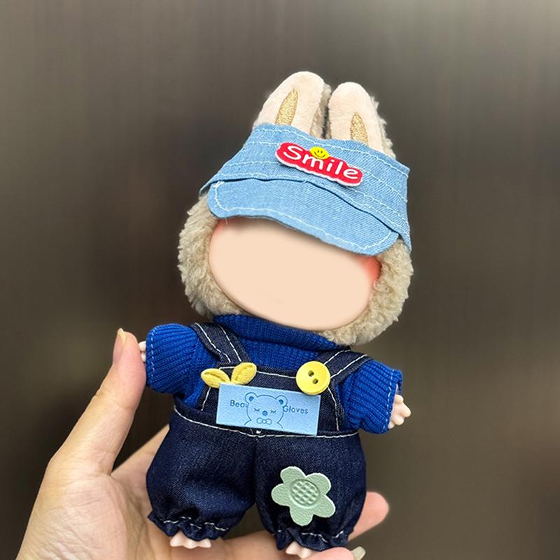 Clothes For Labubu Dolls Accessories, Stylish Kawaii Outfit Set Suitable