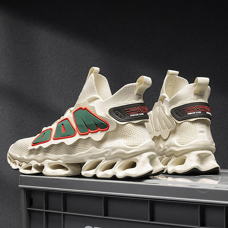 Mode CYYTL Herren Sneaker Sommerschuhe Atmungsaktiv Lässig Outdoor Wandern Sport Laufen Tennis Mode Luxus Designer Plateau Slipper