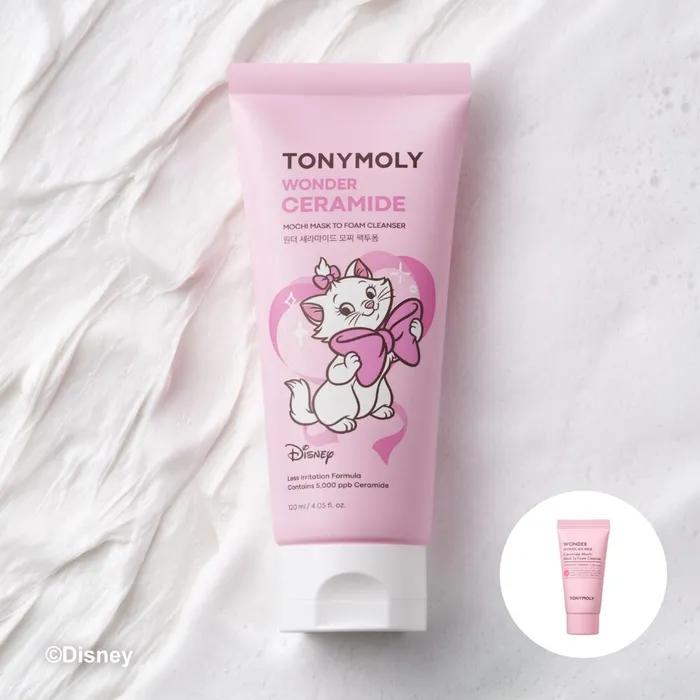 [Disney Marie Collaboration] Wonder Ceramide Mochi Pack-to-Foam 120ml