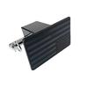 Trailer Hitch Cover Simple Installation Metal Trailer Hitch Cover Dirtproof Reliable Protection Attractive Appearance