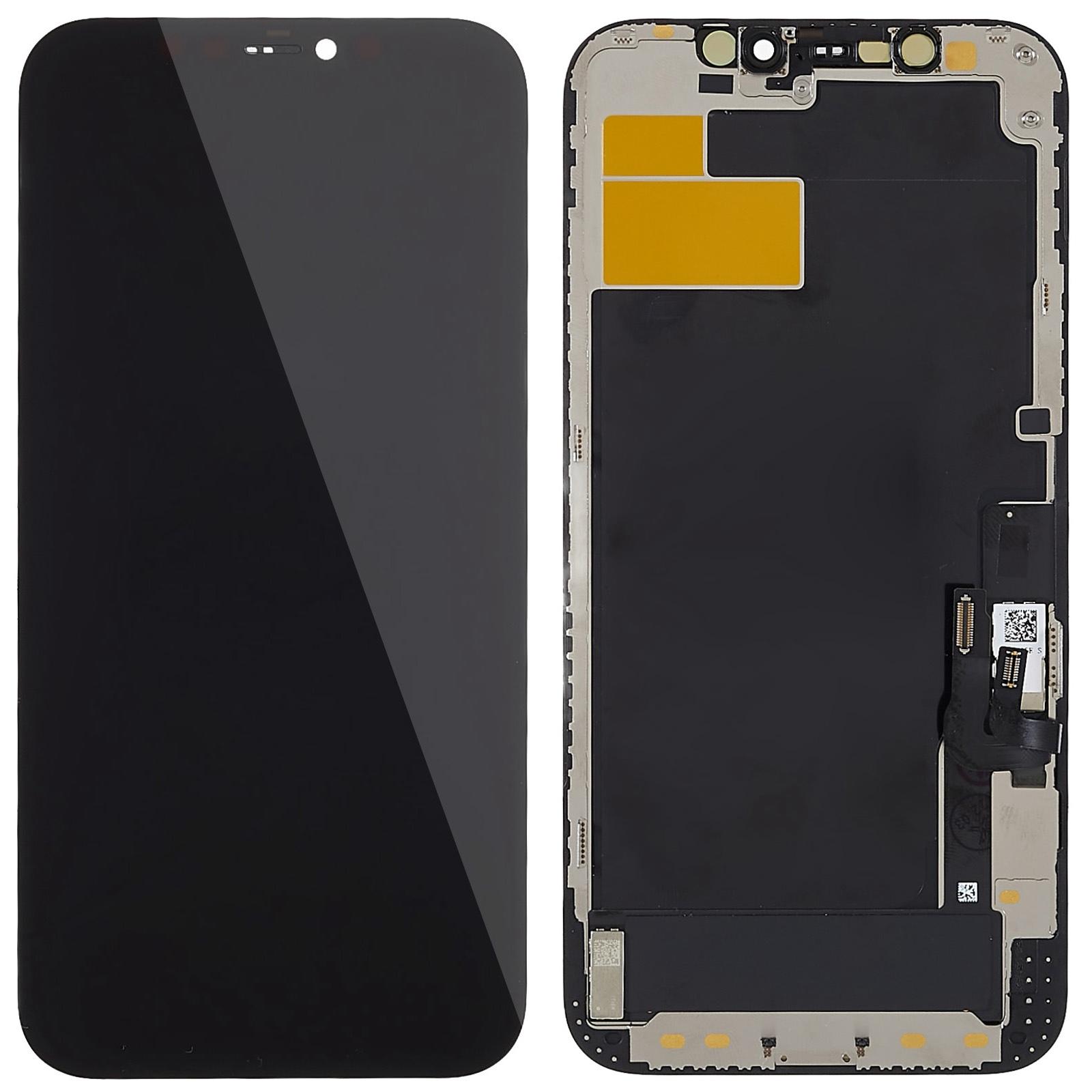 

For iPhone 12/12 Pro 6.1 inch Grade C Soft OLED Screen and Digitizer Assembly Replacement Part (Without Logo) A