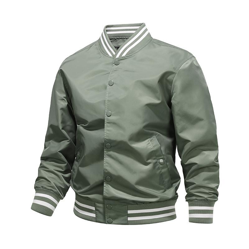 Baseballuniform Herren Frühling und Herbst Amerikanische Bomberjacke Herren und Damen Gleicher Stil Partnerjacke Ins Trendige Arbeitsjacke