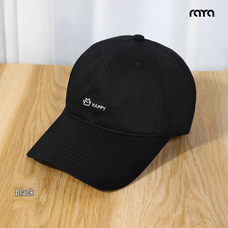 Riya Korean Style Unisex Large Baseball Cap - Autumn/Winter Duckbill Hat