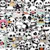 50/100PCS Panda Cartoon Stickers Creative Stickers Decorative Luggage Phone Cases Stationery Gifts