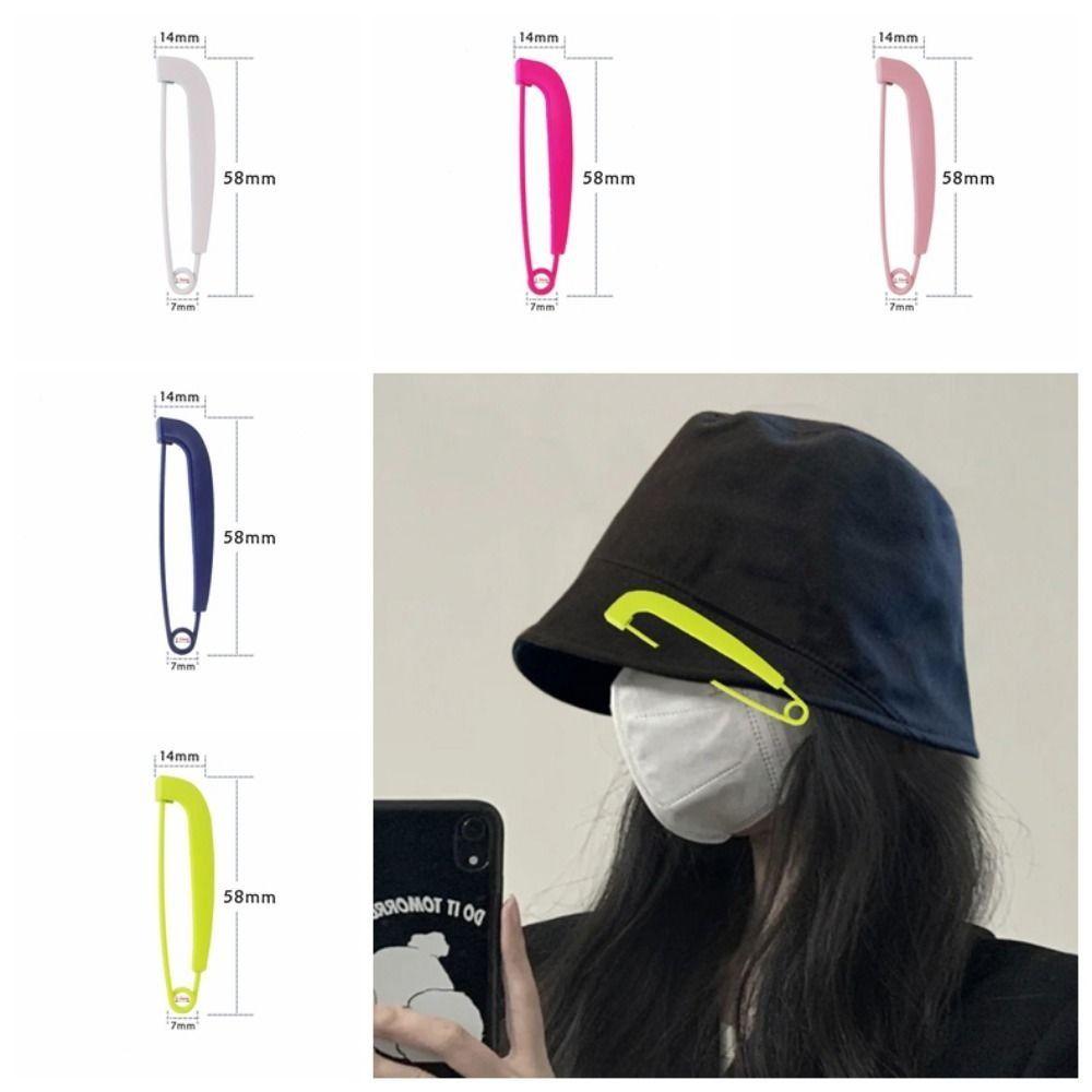 Silk Scarf Buckle Corsage Brooch Korean Style Sweater Pants Pin Trendy Fluorescent Pin Women