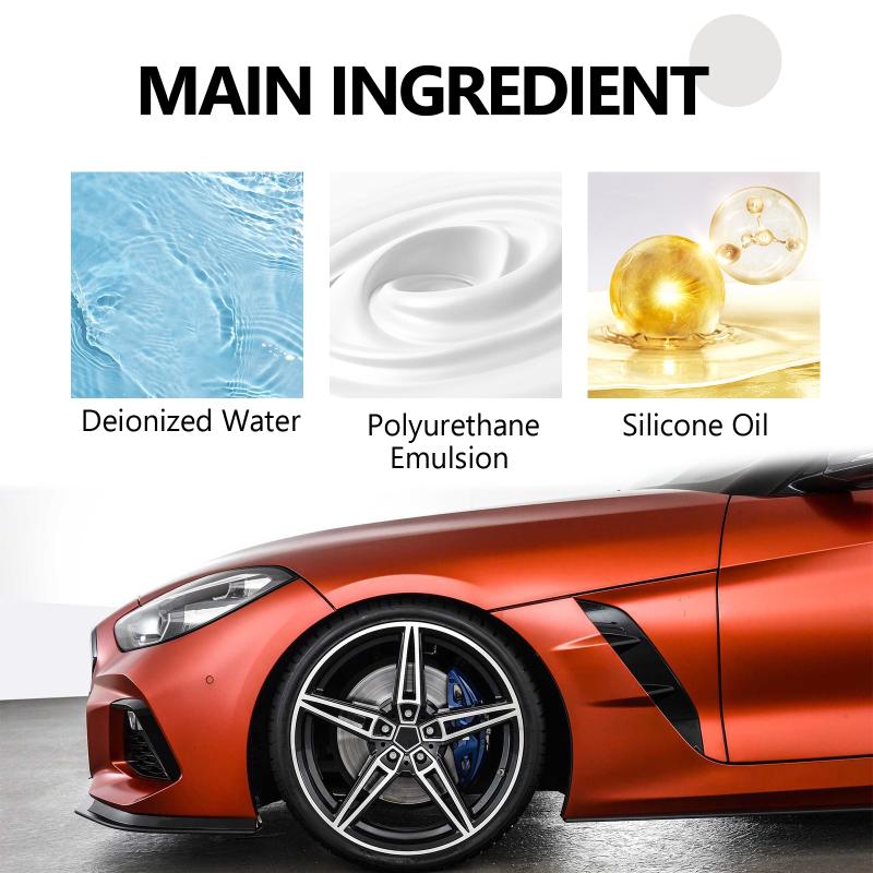 Car Tire Shine Spray 100ml Ceramic Coating High Gloss Hydrophobic Refurbishing Agent for Automotive Tires