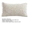 Pillowcase Floral Embroidery French Style Hidden Zipper Square Shape Living Room Bedroom