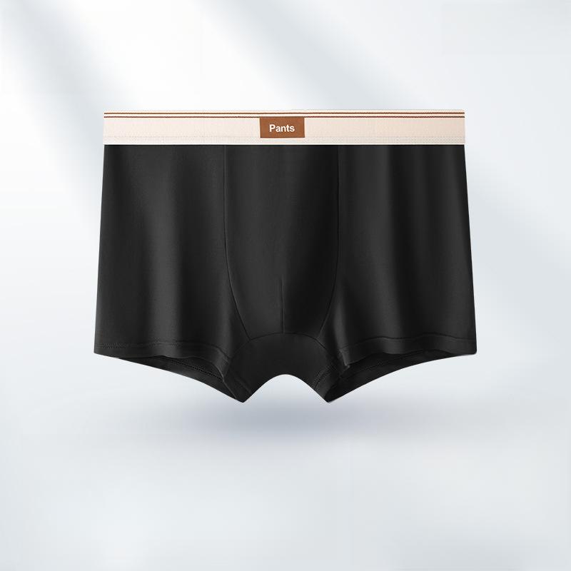 3pcs Men's Underwear Men's Boxer Shorts High Elasticity Breathable Four Cornered Underwear Men's Underwear Boxer Brief