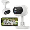 1080P Indoor Security Camera Motion Detection WiFi Surveillance Camera 2-Way Audio Night Vision for Baby Elderly Pet Monitor