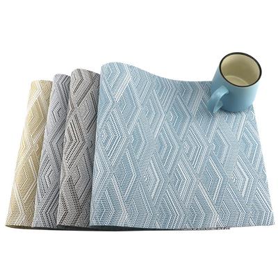 6 pz/set tovaglietta in pvc tovagliette per tavolo da pranzo set tavolo ciotola pad tovagliolo tavolo da pranzo vassoio tappetino sottobicchieri set da tavola per bambini