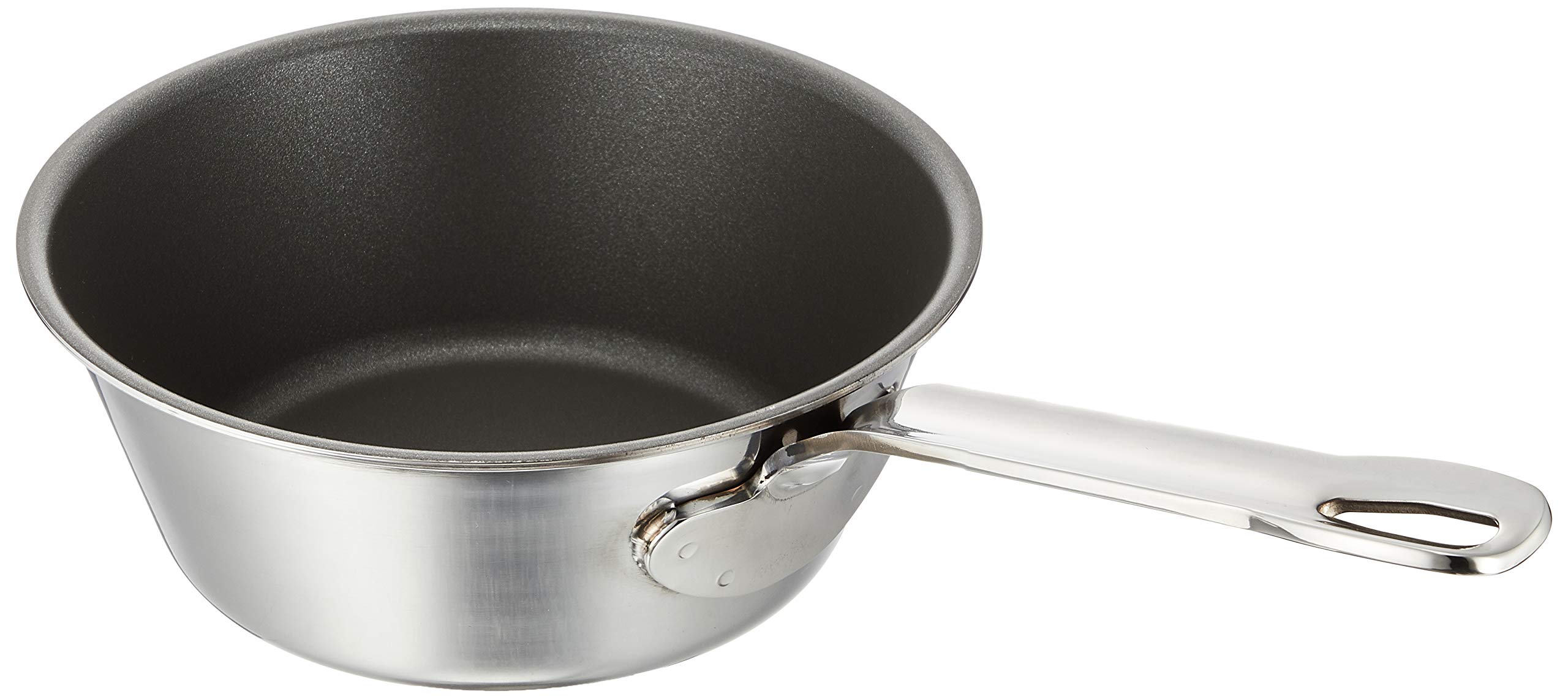 

Endo Shoji Commercial Power Denji Alpha Tapered Pan, 18cm, Induction Compatible, Strong Coat Interior, Stainless Steel, Made in Japan, ATC4101