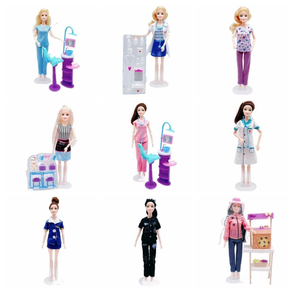 1 Set Costume Doll Dress Cosplay BJD Doll Clothes Daily Casual Clothing Doll Clothes  Girl Gift