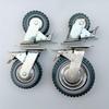 Industrielles Schwerlast-Graues Schwenkrad mit PVC