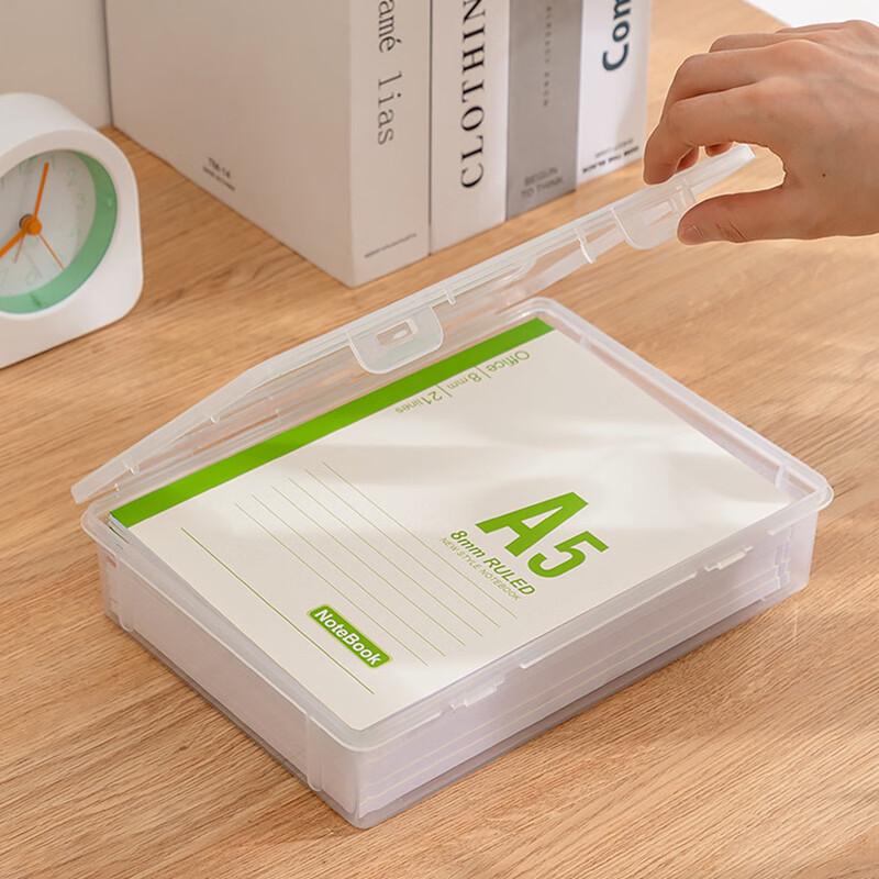 Small Transparent Document & Stationery Organizer Boxes