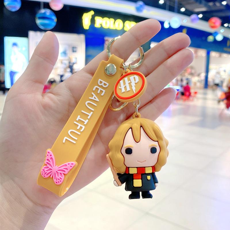 Creative Cartoon Rainbow Horse Unicorn Keychain Female Cute Ins Key Chain Student Schoolbag Pendant Small Gift