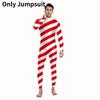 Jumpsuit Xmas Adult Catsuit Fancy Dress Up Christmas Costume Bodysuit Cosplay