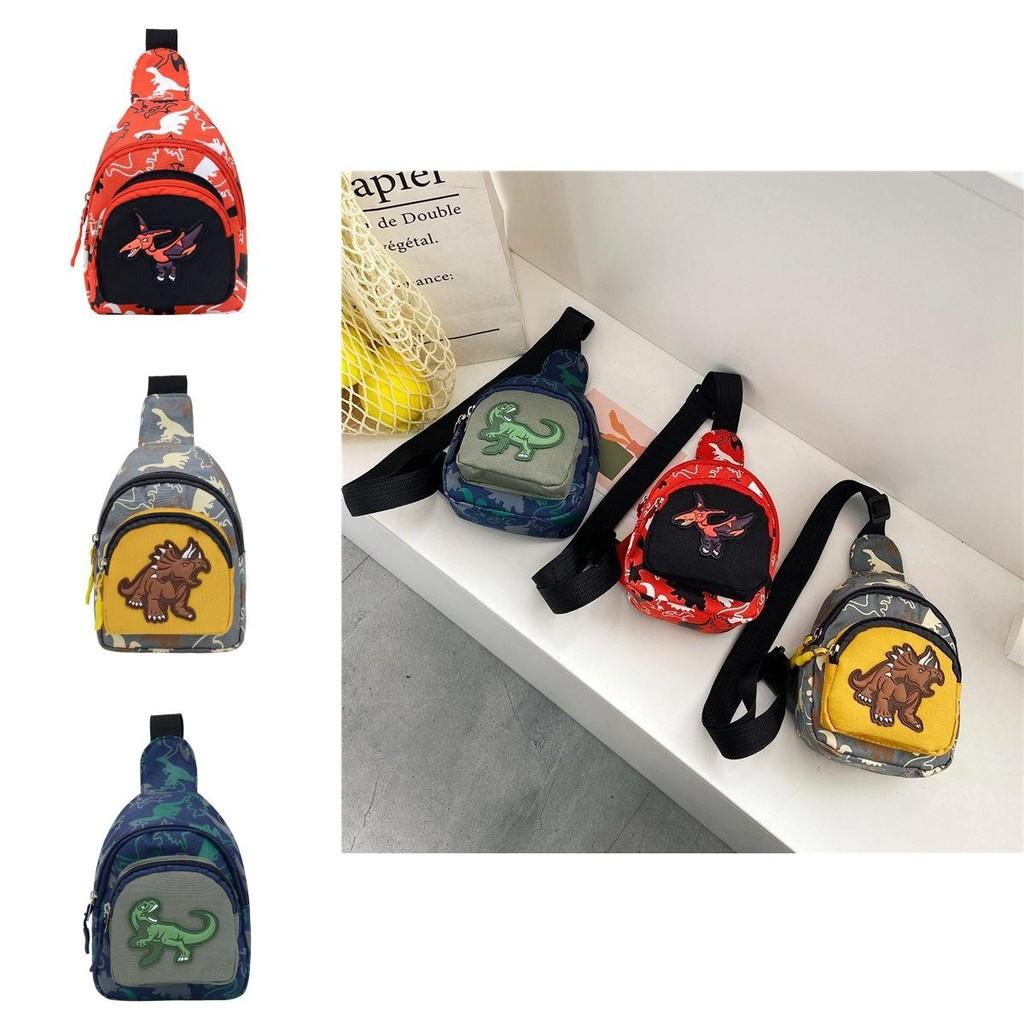 Friendly Dinosaur Kids Bag Made Of Oxford Fabric For Preschool