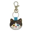 1PC Japanese Cute Cartoon Pendant Kitty Series Keychain  Leather Keyring Metal Decorative Bag KTB