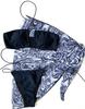 Costume de baie sexy pentru femei Costum de baie split pentru femei Bikini din trei piese negru