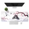 Plum Blossom Scenery Mouse Pad Large Area Xxl Rubber Keyboard Mouse Carpet Anti-slip Office Gamer Mouse Laptop Home Table Rug