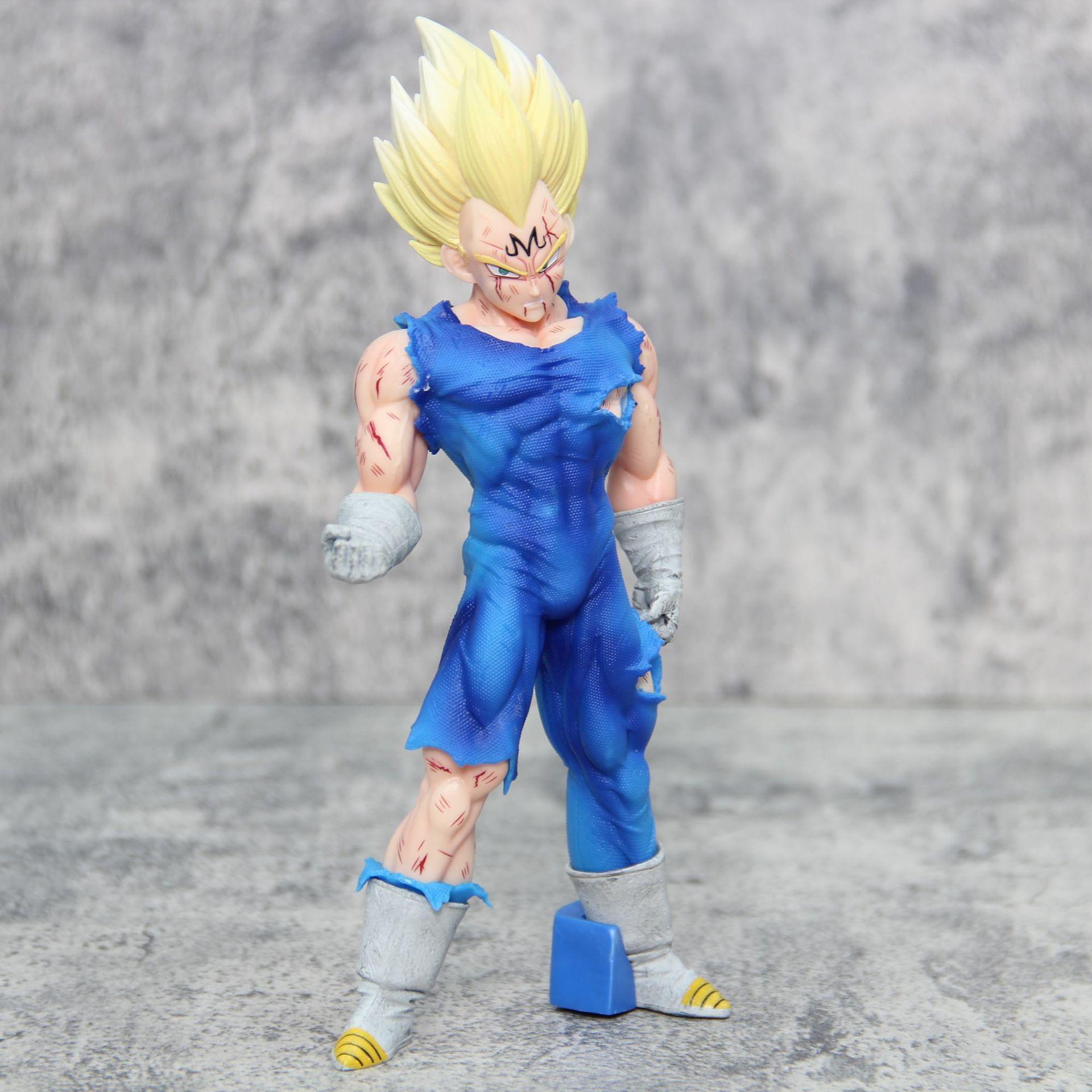 

20cm Anime Dragon Ball Figure Vegeta Figures Action Battle Damage Statue Anime Figurine Pvc Model Doll Collection Toys Gifts