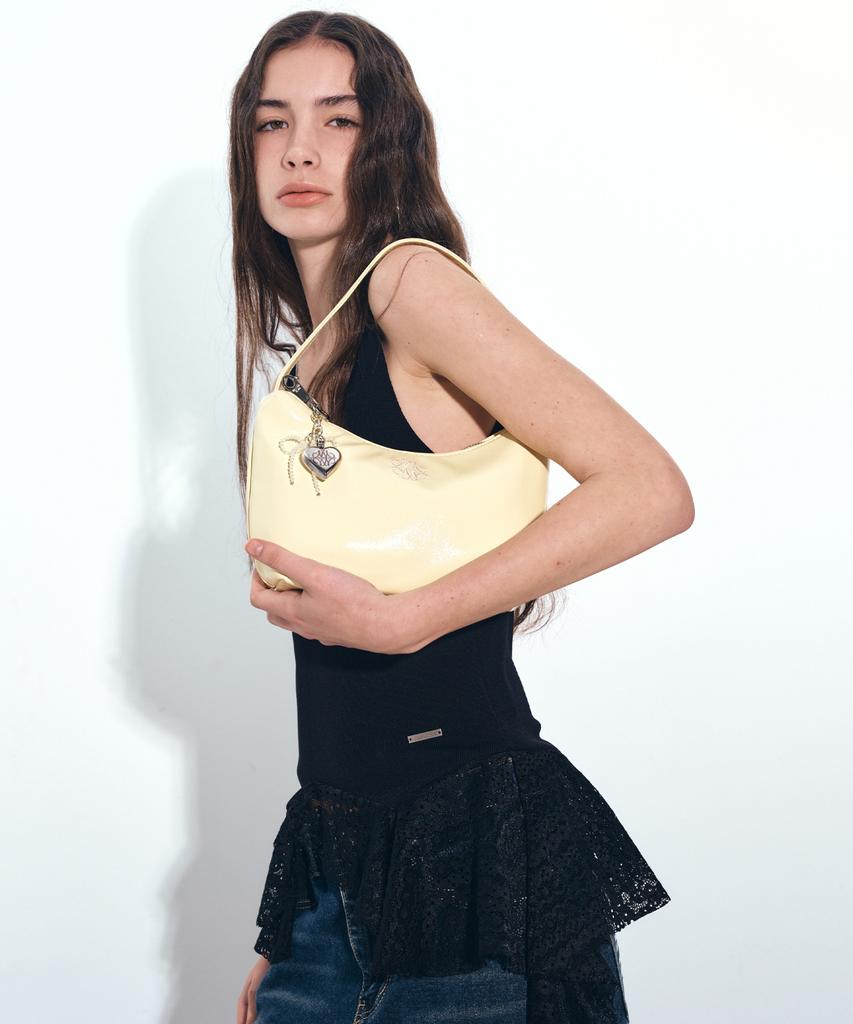 Nick&Nicole Nicole Mini Hobo Bag_Butter Yellow