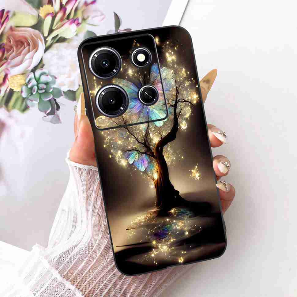 Phone Case For Infinix Note 30i X6716 Stylish Painted Cover For Infinix Note30i Note 30i Soft Silicone Shockproof Cover Fundas