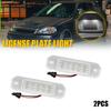 White LED Plate Light License Lamp 2pcs for 1996-2000 Honda Civic 2 Door Coupe