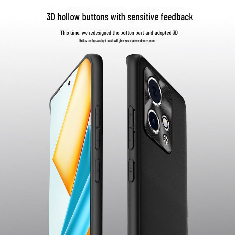 Honor 90GT Liquid Leather Phone Case: Anti-Fall, Anti-Fouling Protective Cover