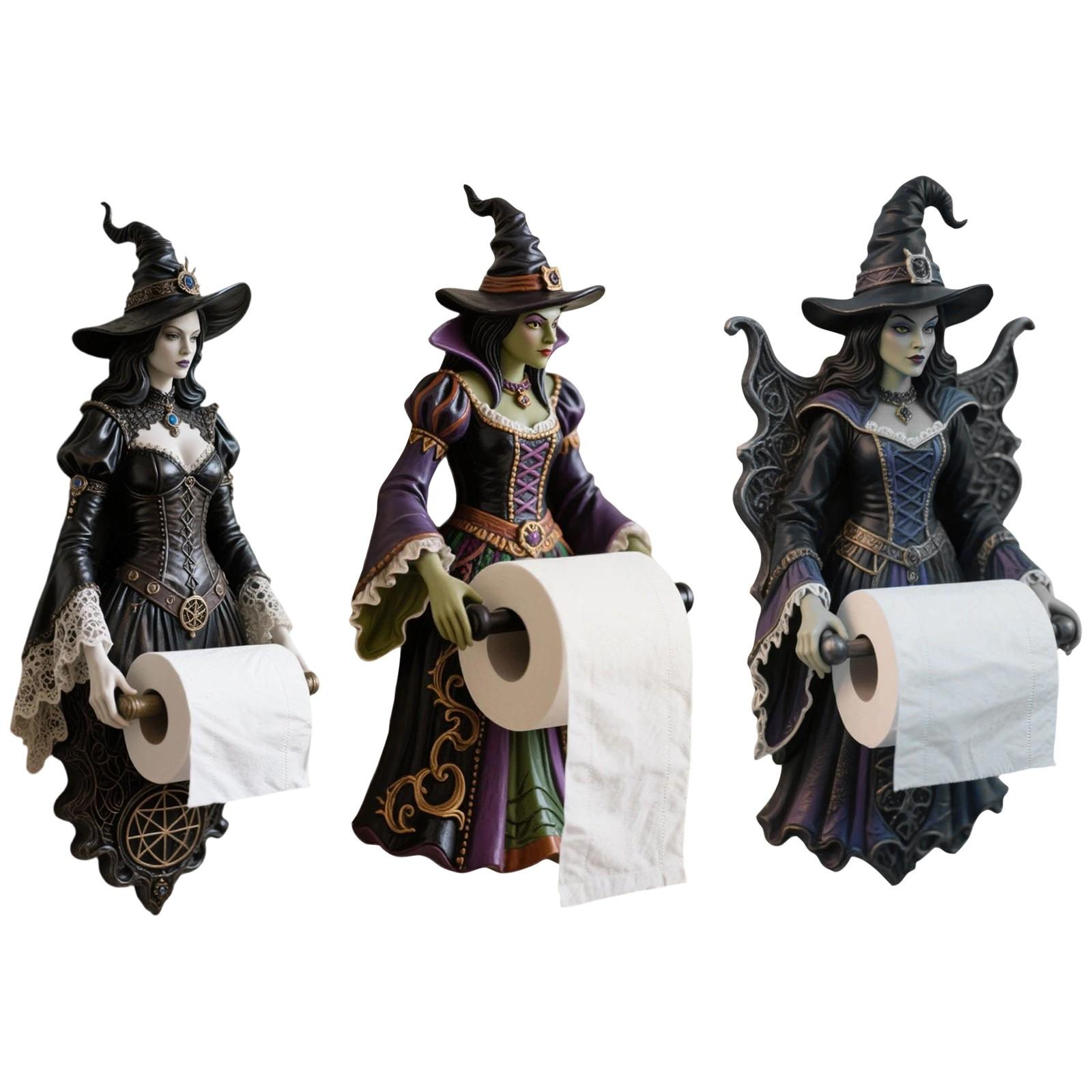 

Witch Paper Towel Ornament Design Home Witch Ornament One Size