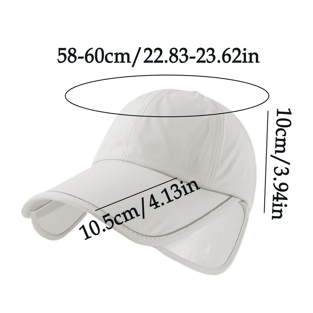 Running Hats Women Adjustable Lightweight Wide Brim Visors Men Golf Hats Sun-protective Baseball Cap Elastic Brim Sun Hat