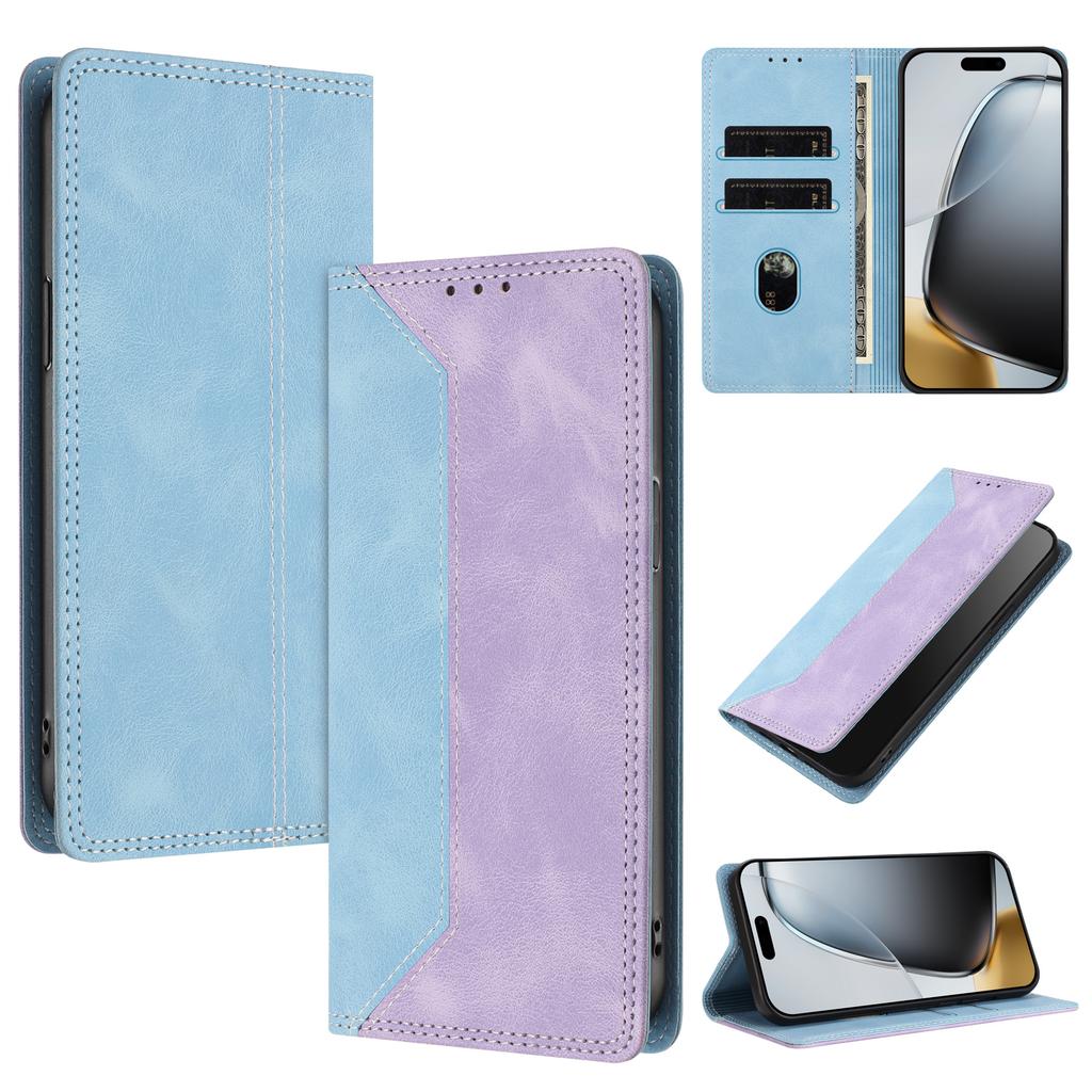 For Google Pixel 10A Case Magnetic Flip Case for Funda Google 10A Pixel 10a GE1GQ Phone Cover Fashion Color Block Leather Etui