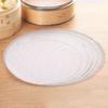 10 buc. Covoraș de silicon pentru aburi reutilizabil, căptușeală de hârtie, rotundă, Dim Sum, plasă, antiaderență, covoraș de plasă, pentru chifle, găluște, coacere, patiserie