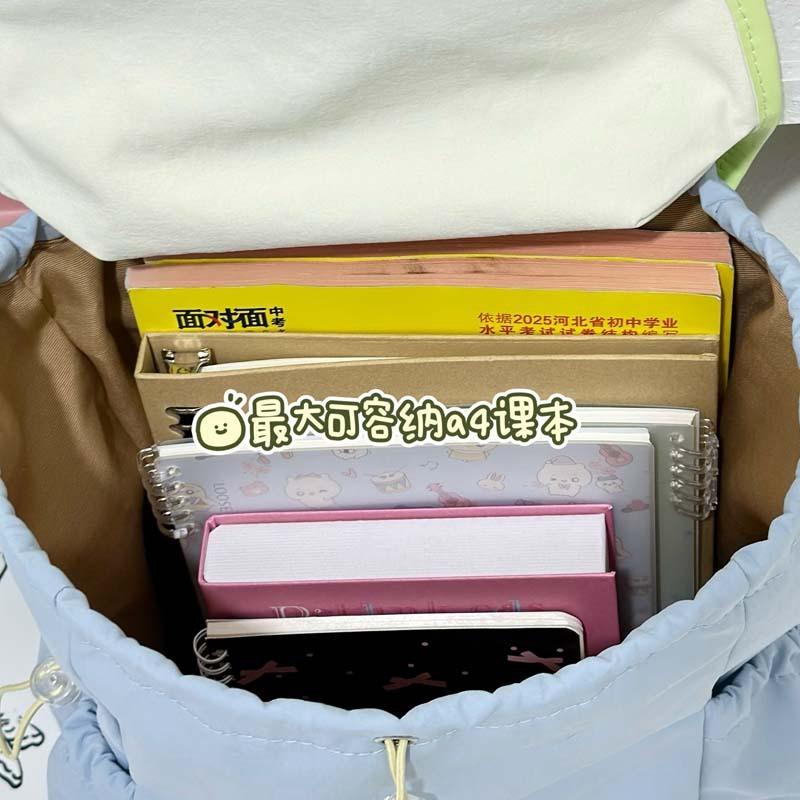 New High-value, Fresh and Sweet Multi-colored Fruit Backpack, Grade 3-6 Light and Large-capacity Backpack for Primary School Students