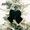 Multi-size Bow Set Christmas Ornament Multi-Size Design Velvet Fabric Holiday Atmosphere Decoration Handmade 3D Shape Bowknot Decor